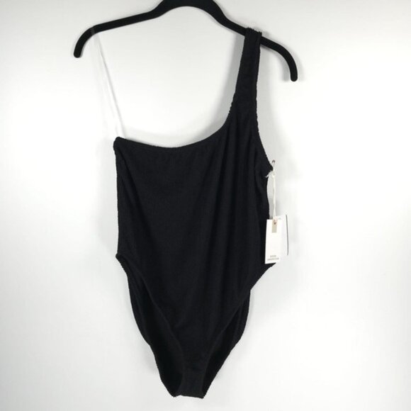 NEW GOOD AMERICAN 🇺🇸 ALWAYS FITS ONE SHOULDER SWIMSUIT PLUS Size 7/8 - 4XL 5XL - Picture 8 of 14